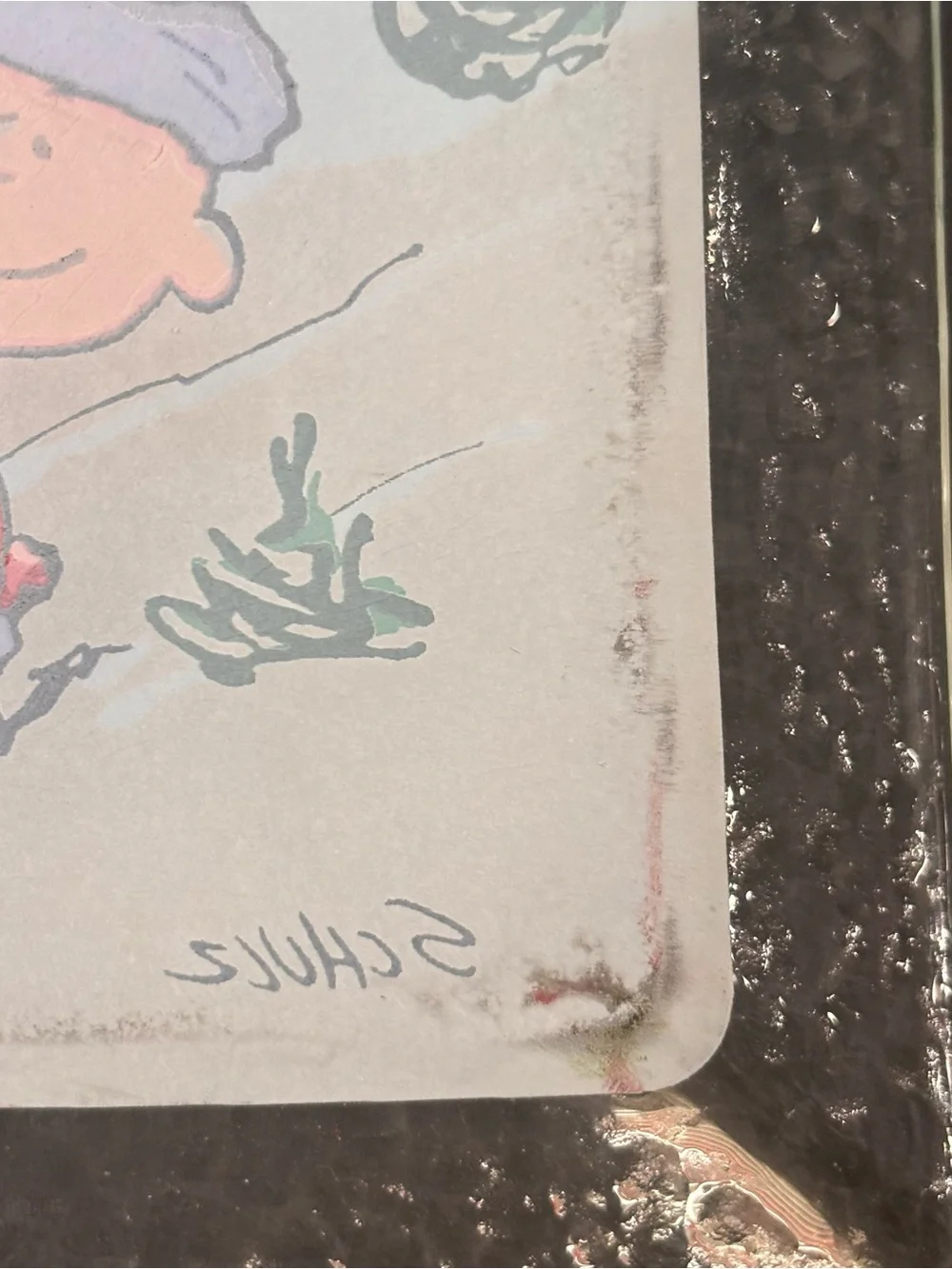 Vtg Charlie Brown Peanuts Christmas Winter Serving Platter Tray - Hallmark